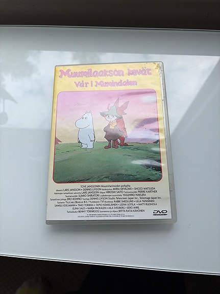 Muumilaakson kevät DVD alkuperäiset äänet