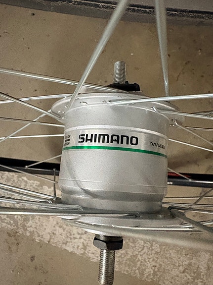 Shimano napadynamo etuvanne 28"