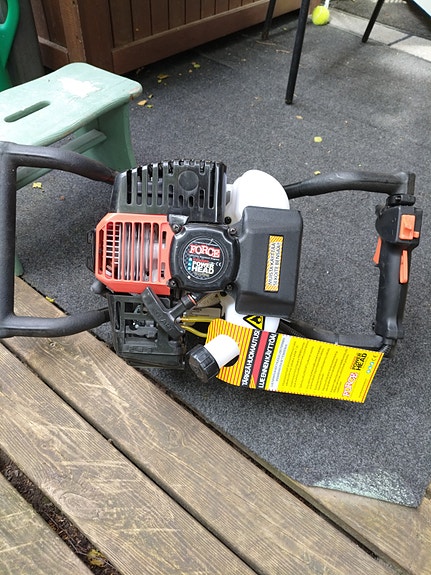 Force Ice Auger Power Head, malli B43, 43 cm³:n kaksitahtimoottorilla