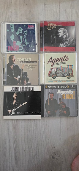 Jorma Kääriäinen & Agents CD-levyt
