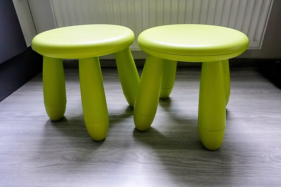 IKEA MAMMUT children chairs (jakkara)