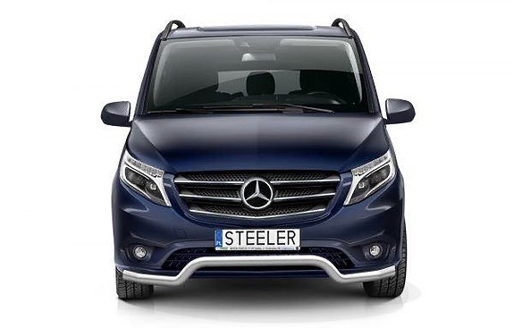 RST STEEL Mb vito w447 2014-> etupuskuri suojaputki