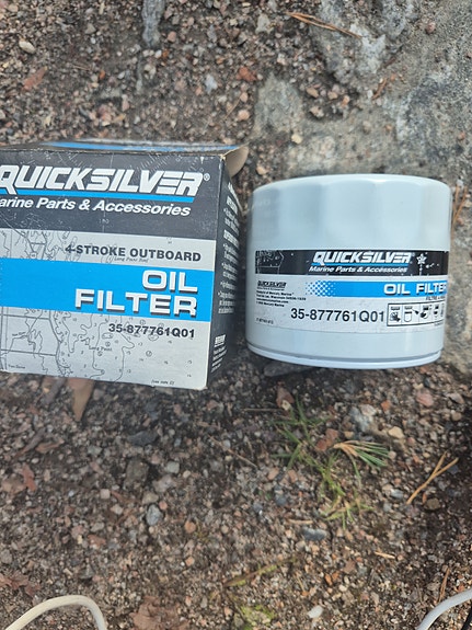 Quicksilver 4-tahti perämoottorin öljynsuodatin 35-877761Q01