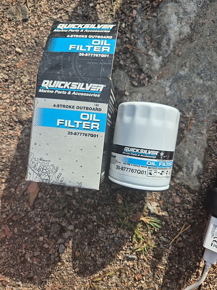 Quicksilver 4-Stroke Outboard öljynsuodatin 35-877769Q01