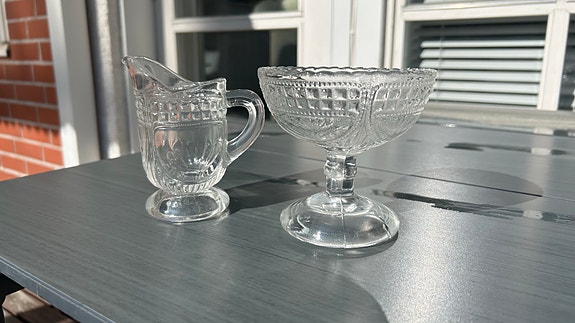 Riihimäen lasi sokerikko & kermakko