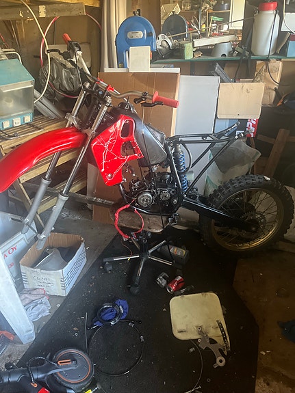 Honda cr 87vm 82cc