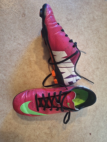 Nike Mercurial jalkapallokengät pinkki / vihreä