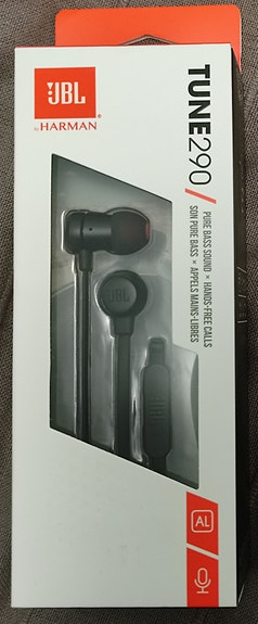 Uudet JBL Tune 290 in-ear nappikuulokkeet