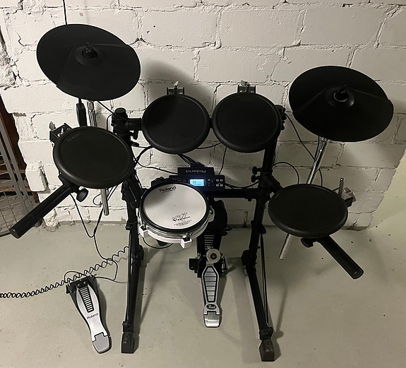 Roland TD-4 sähkörummut - virveli päivitetty!