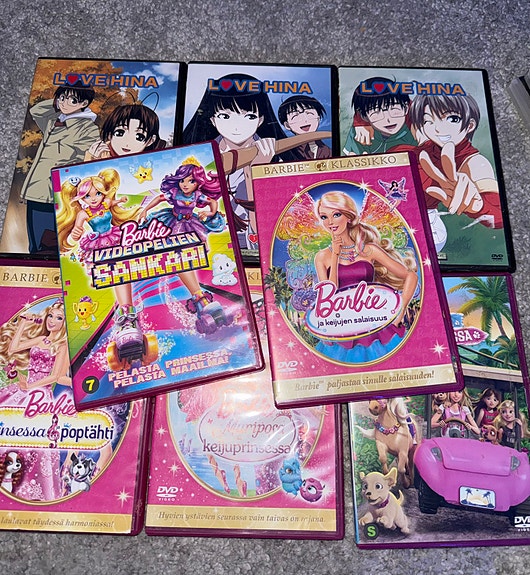 Barbie ja anime DVD-elokuvat, yhteiserä