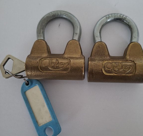 Abloy lukko 2 kpl 1 avain vanhat - sarjoitettu