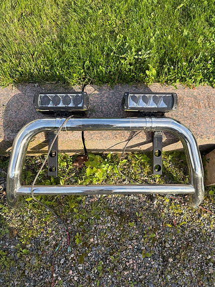 Karjapuskuri/valorauta Lazer valoilla
