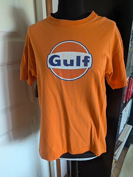 Retro Guld -t-paita,Fruit of the Loom Super Premium