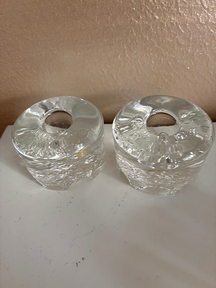 Iittala gaissa kynttilänjalat