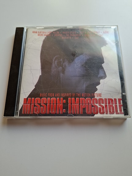 Mission: Impossible elokuvan soundtrack CD Vaarallinen tehtävä dvd