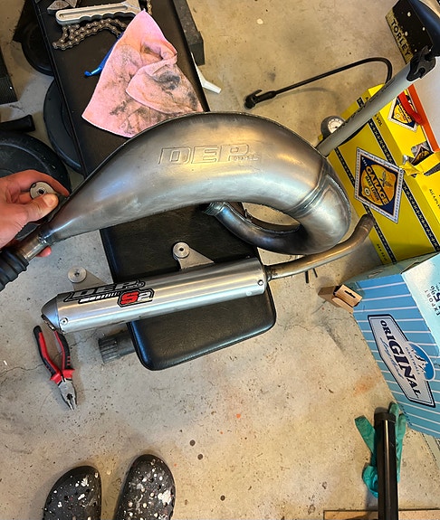 125 DEP pakoputki + änkkä, ktm, husqvarna ja husaberg