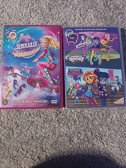 My little pony ja barbie elokuvat