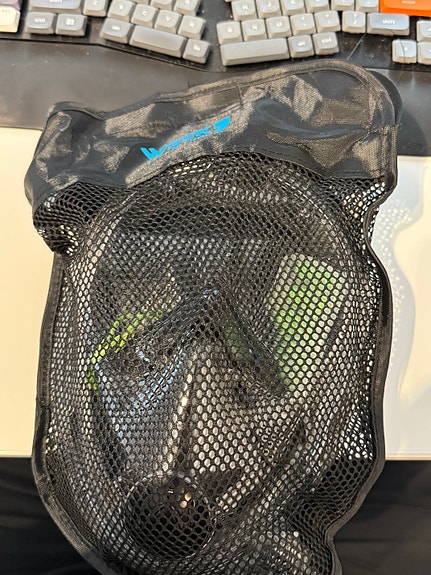 Full-face snorkeling mask + GoPro mount & earplugs