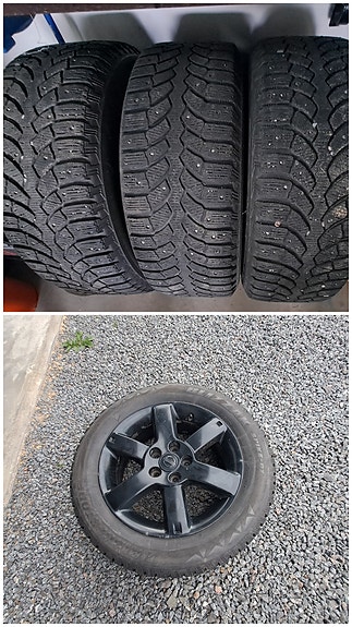Nissan Qashgai alumiinivanteet 17"
