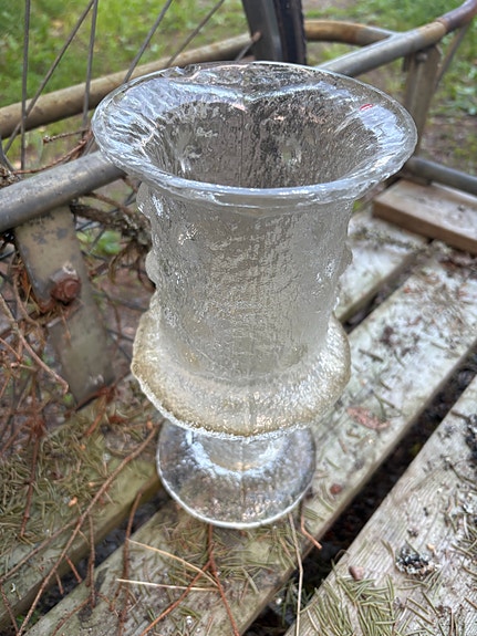Iittala lasimaljakko kirkas