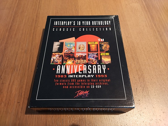 Interplay's 10 Year Anthology: Classic Collection (PC, 1993) Big box peli