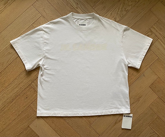 Jil Sander - logo t-paita