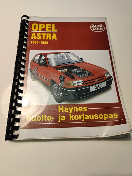 Opel Astra 91-96 huolto ja korjausopas