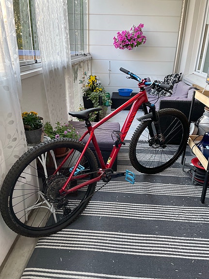 Canyon Grand Canyon al sl 8 maastopyörä 29" L punainen unisex