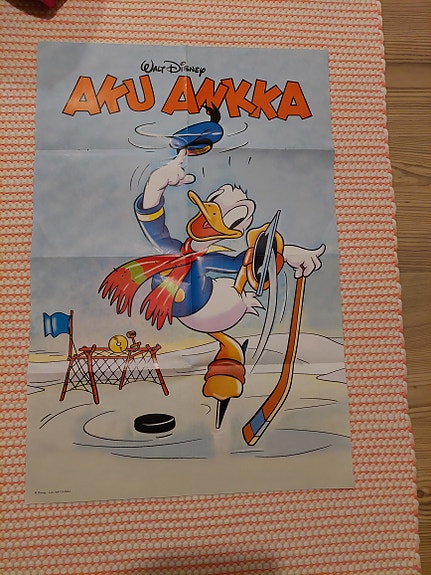 Aku Ankka juliste.