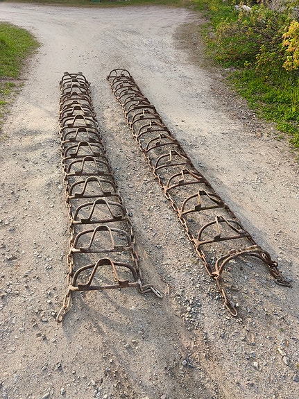 Traktorin jääketjut, VANHAT