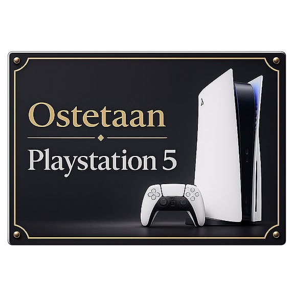 Playstation 5 + yksi ohjain