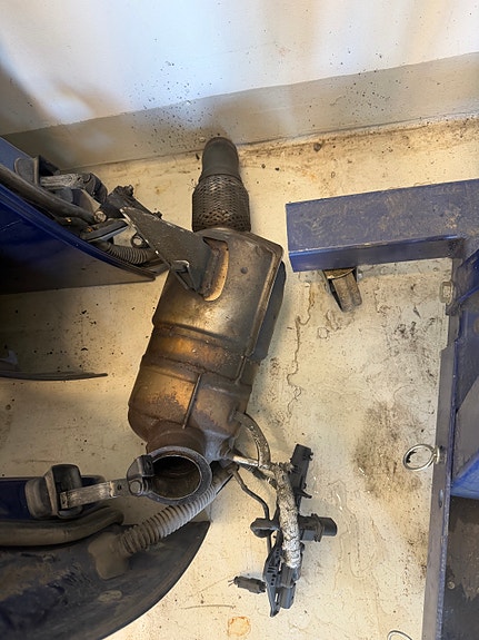 BMW E91 320D dpf tyhjä