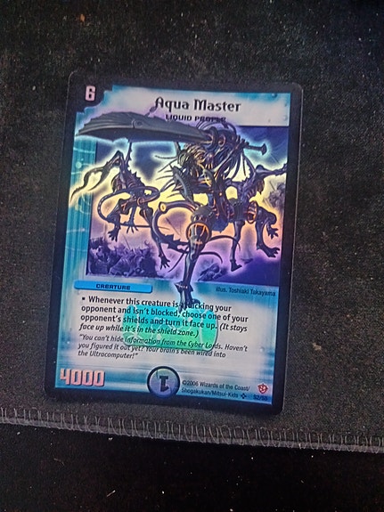 Duel Masters Aqua Master kortti