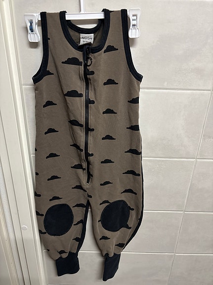 Nosh haalari koko 98 ruskea unisex