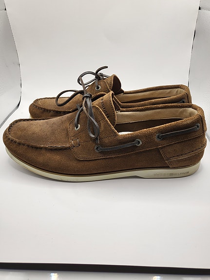 Tommy Hilfiger miesten mokkanahkaiset purjehduskengät (topside-kengät)
