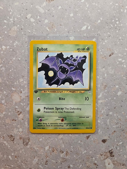 Zubat (1st Edition) - Pokemon, Neo Revelation