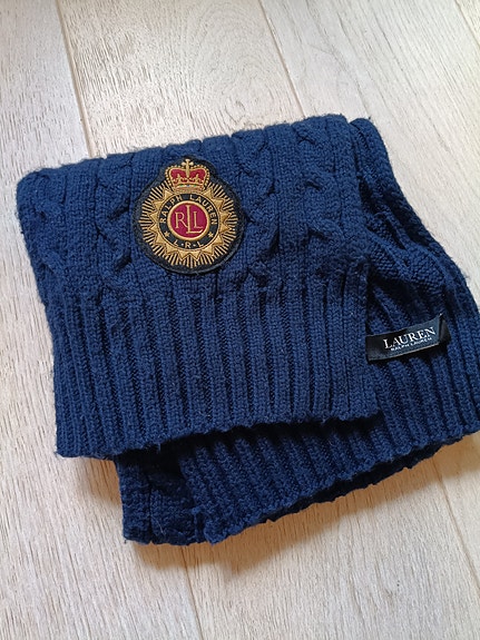 lauren ralph lauren sininen huivi