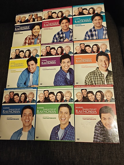 Kaikki rakastavat Raymondia Dvd kaudet 1-9