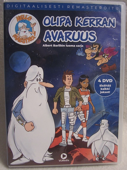 Olipa kerran avaruus dvd