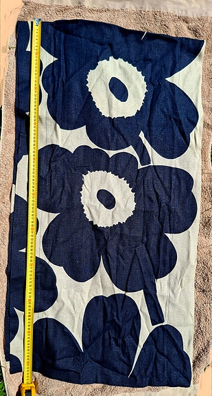 Marimekko pellava verhokappa