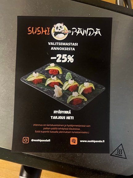 Etukuponki sushipanda