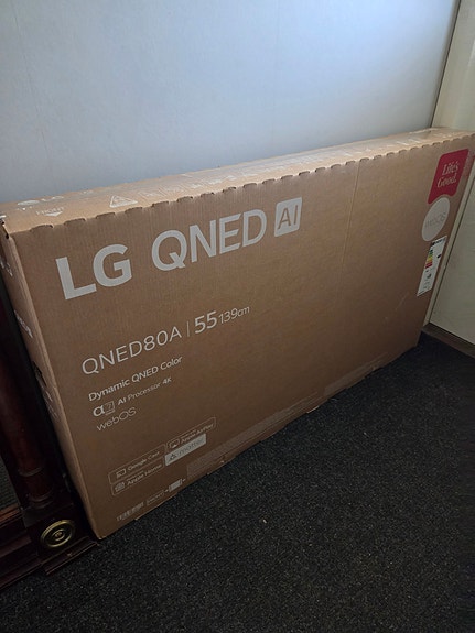 LG 55QNED televisio UUSI