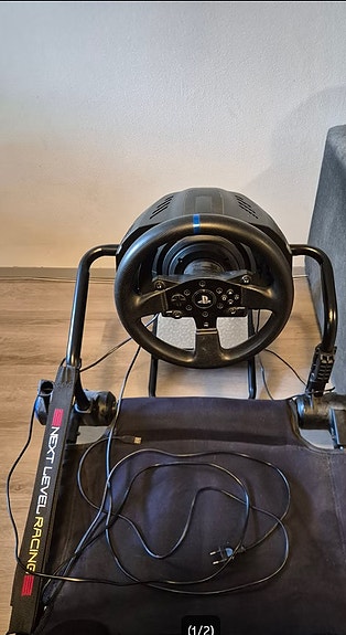 Next lvl racing gt-lite pelituoli, sekä TM t300 ratti ja T-LCM polkimet+psvr2