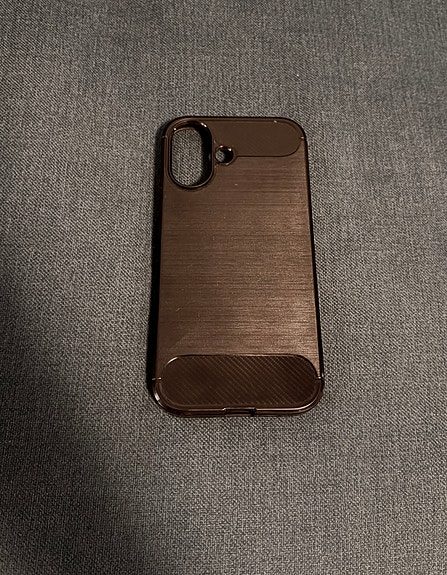 iPhone 16 suojakuori (musta)