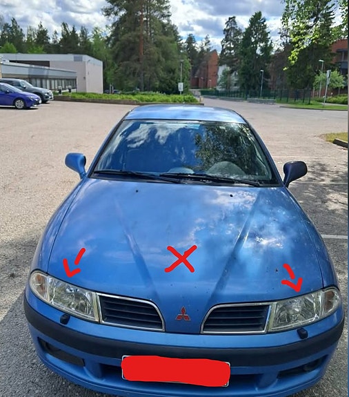 Etsitään Mitsubishi Carisma varaosia
