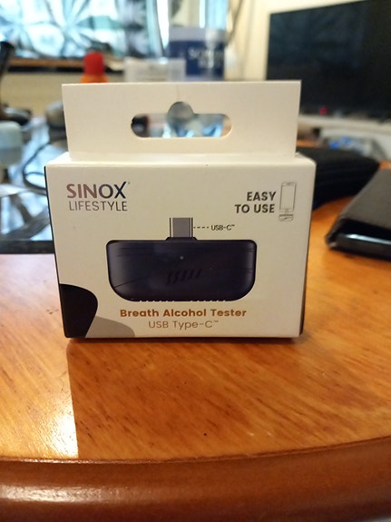 Myydään: Uusi Sinox Breath Alcohol Tester USB-C alkometri