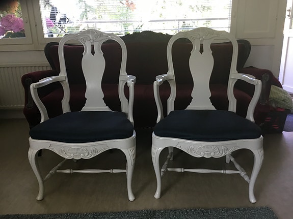 Laitalan talonpoikaisrokokoo tuolit 70€/kpl