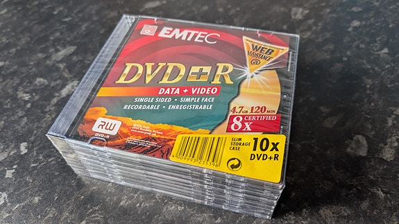 DVD-R 10kpl paketti