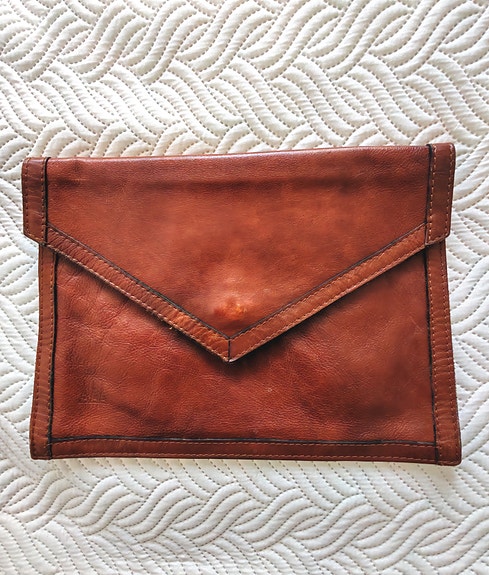 Vintage kirjekuorilaukku Three Bags