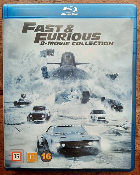Fast & Furious 8-movie Collection Blu-ray